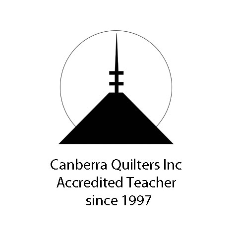 Canberra Quilters Accredited teacher logo